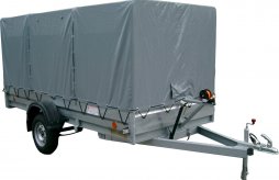Прицеп легковой для перевозки снегохода Трейлер 829450 (3,5 ресс. подвеска, 16 дюймов)
